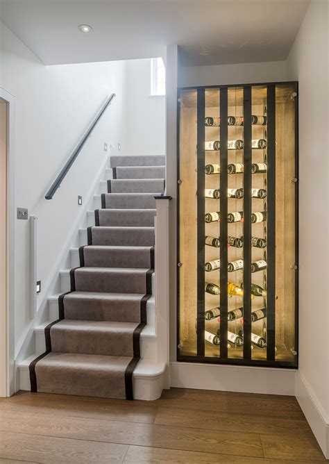 Opt for ventilated, open shelving in durable metal or sturdy plastic (avoid wooden units as any damp that might lurk in your basement could damage and warp it). A small wine store in the basement lobby - no space is ...