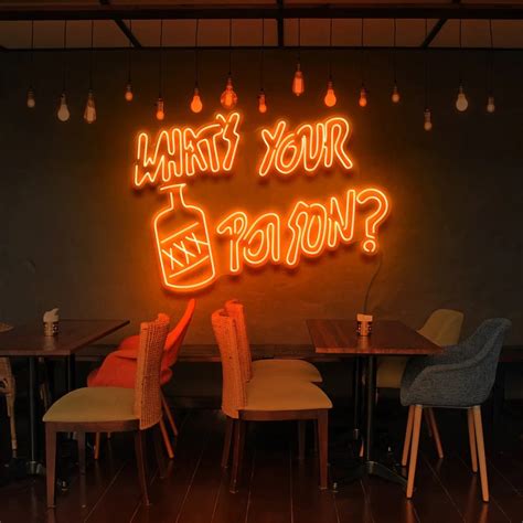 15 Best Orange Neon Sign Aesthetic For Wall And Any Space