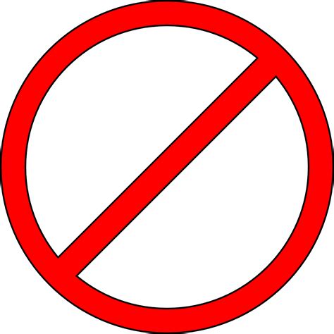 8 No Circle Icon Images Transparent No Sign Clip Art