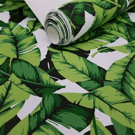 Palm Leaf Botanical Peel And Stick Wallpaper Rmk11045wp D Marie