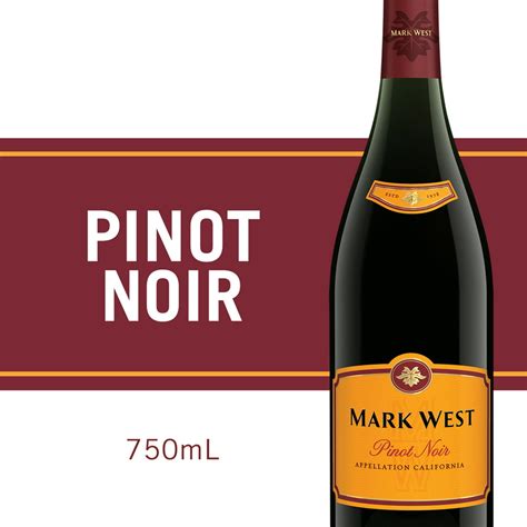 Mark West Pinot Noir Red Wine 750 Ml Bottle