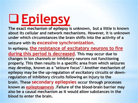 Epilepsy Epidemiologysigns And Symptomstriggersseizures Typescaus
