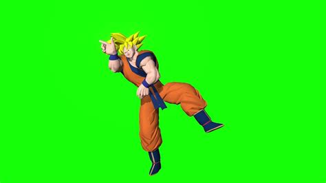 Goku Dragon Ball Z Green Screen Fortnite Emotes And Fighting Motions