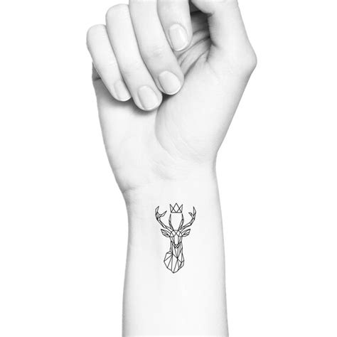 Details More Than 74 Wrist Small Deer Tattoo Incdgdbentre