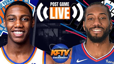 Chris paul has been quarantining at home with his family in los angeles, so he's already in town for thursday's game 3 against the clippers. New York Knicks vs. LA Clippers Post Game Show ...