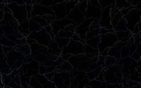 Download Wallpaper 1920x1200 Black Dark Fractal Spots Abstraction