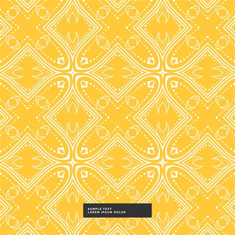 Bright Yellow Abstract Pattern Background Download Free Vector Art