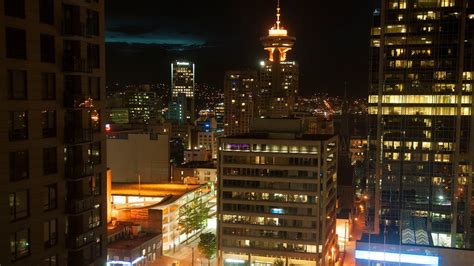 Vancouver Night Canada Youtube