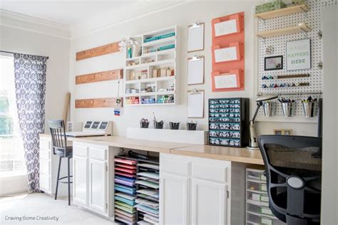 She hit the ground running and made it happen on a budget and shopping mostly sales and ikea. Organized Craft Rooms, 7 Small Craft Rooms on a Budget