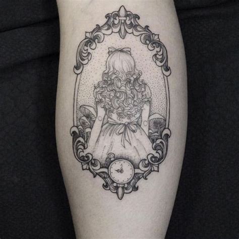 150 Charming Alice In Wonderland Tattoo Designs