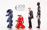 Images of Robots Taking Human Jobs