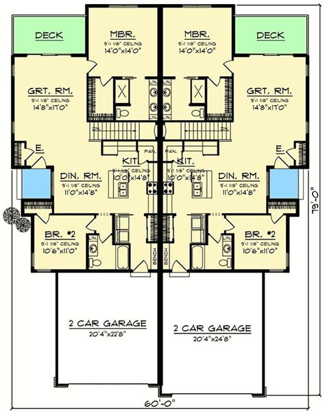 Floor Plan Duplex Floor Plans Duplex Plans Duplex House Plans Images