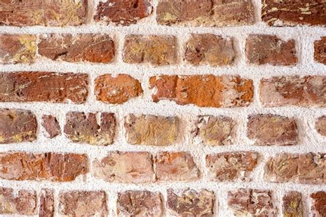 Premium Photo Old Grungy Red Brick Wall Horizontal Texture Brick Wall