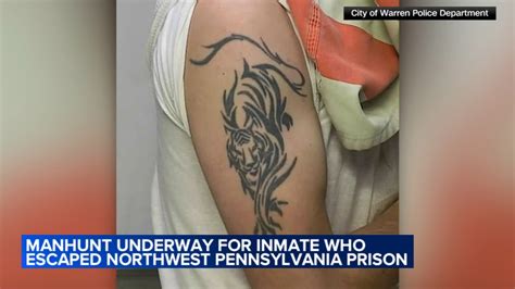 Manhunt Pa Authorities Say Inmate Michael Charles Burham Who Escaped