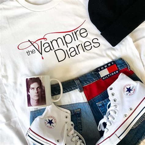 The Vampire Diaries T Shirt Vampire Diaries T Shirts Nowstalgia
