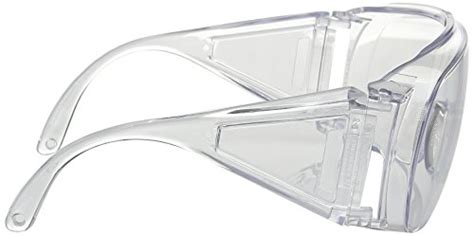 honeywell 11180029 polysafe eyewear clear frame clear lens uncoated pack of 100