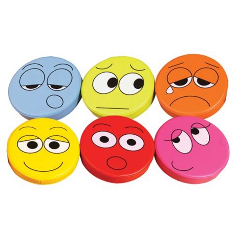 A mental state that arises spontaneously rather than through conscious. Emotion Floor Cushions (Set of 6)