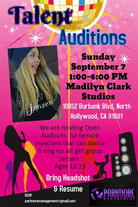 Teen Singer Auditions For Girl Group In Los Angeles Auditions Free