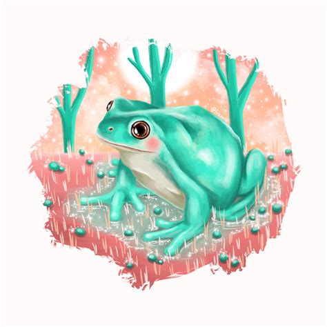 Heres My Drawing Of Lily As A Real Frog Oc Ranimalcrossing