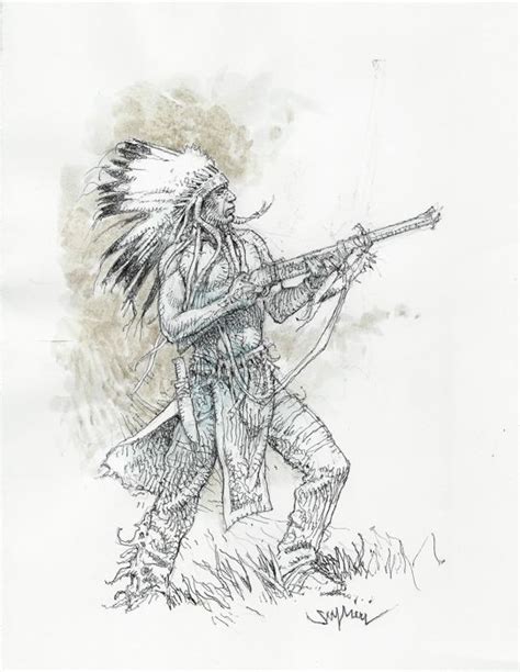 Paolo Eleuteri Serpieri Illustrazione Originale Sioux Catawiki