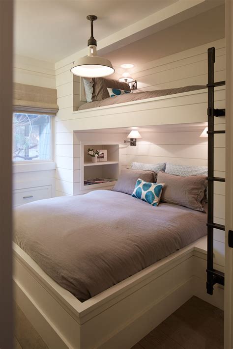 12 Inspirational Examples Of Built In Bunk Beds