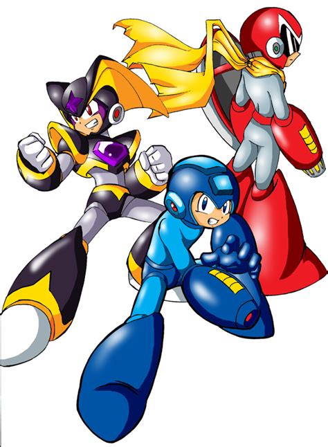 Megaman And Protoman Vs Bass Katsu Animes X