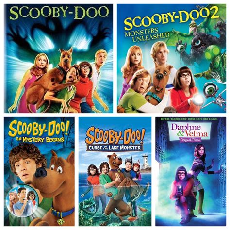 All Live Action Scooby Doo Movies Scooby Doo Scooby Doo 2 Monsters Unleashed Scooby Doo