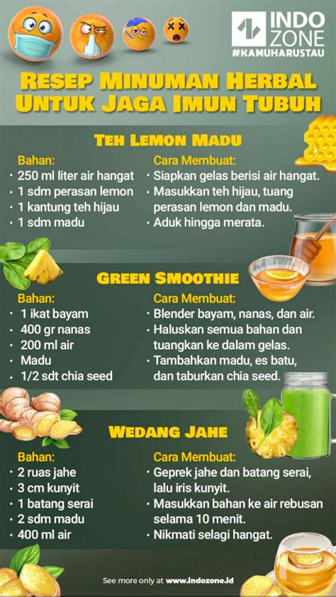 Untuk menjaga kesehatan tubuh, kamu harus lebih memperhatikan asupan yang masuk ke dalam tubuh. Resep Minuman Sehat Untuk Tubuh - Resep Minuman untuk ...