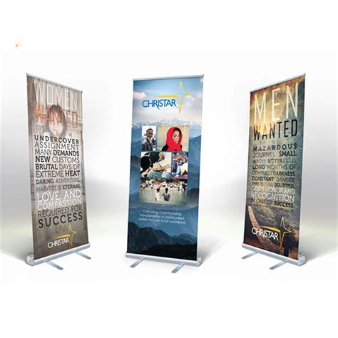 80200cm Aluminum Alloy Roll Up Banner Retractable Banner Stand Frame