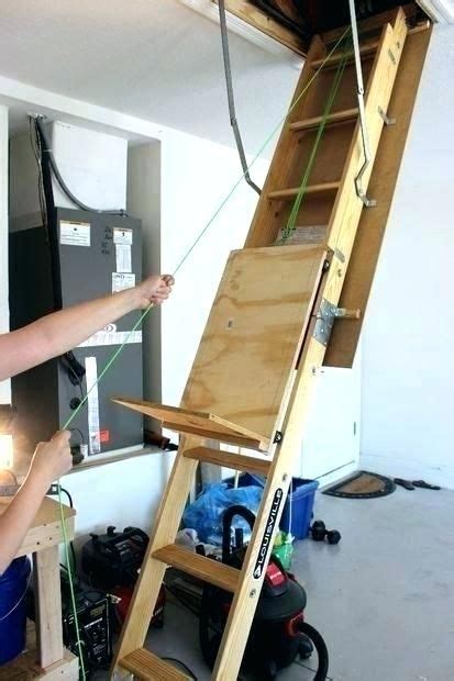Image Result For Fold Out Ladder For Attic Attic Organization Attic