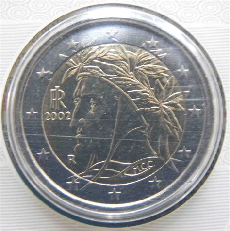 Italy Euro Coins Unc 2002 Value Mintage And Images At Euro Coinstv