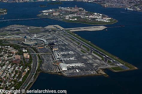 Aerial Photograph Laguardia Airport Lga Queens New York City