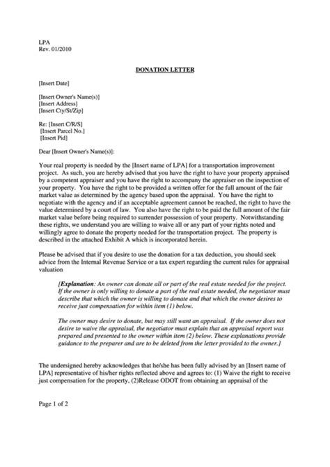 This will enable you to write an outstanding letter. 51 Donation Letter free to download in PDF