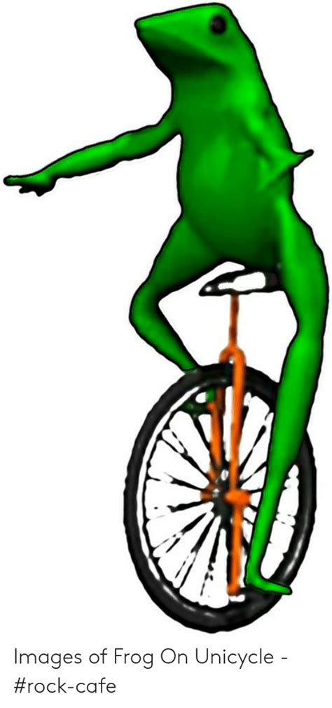 Download Frog On Bike Meme Name Png And  Base