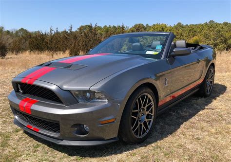 2011 Ford Shelby Mustang Gt500 Convertible 6 Speed Mustang Gt500 Ford