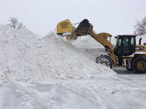 Snow Plowing And Salting Services Montgomery Landscaping Inc