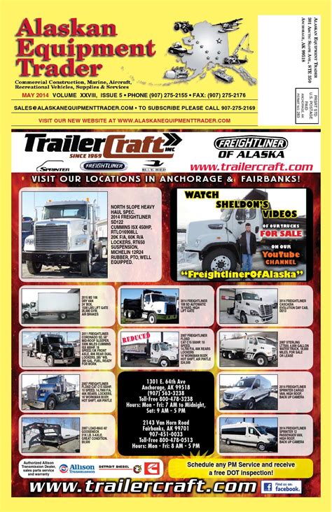 Alaskan Equipment Trader May 2014 By Morris Media Network Issuu