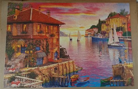 The Mediterranean Harbour By Dominic Davison 5000 Pieces Educa Puzzle