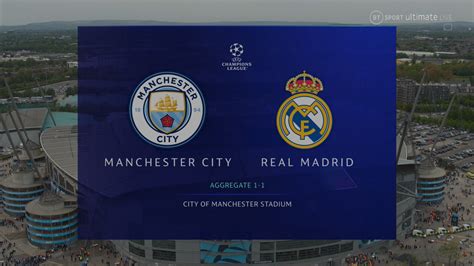 Manchester City Vs Real Madrid Full Match Replay UEFA Champions