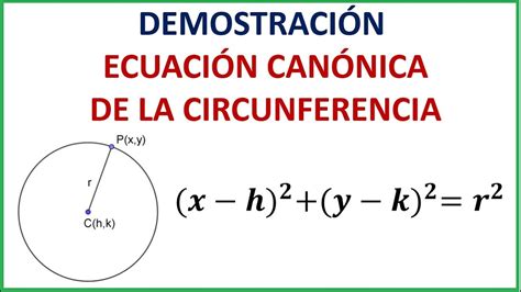 Como Sacar La Ecuacion De La Circunferencia Parsa