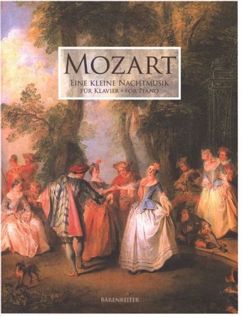 Eine Kleine Nachtmusik K 525 From Wolfgang Amadeus Mozart Buy Now In