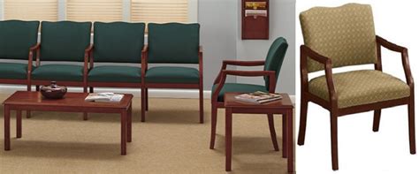 This office has a lot of natural light. Medical Reception Area Furniture