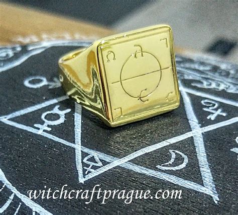 Alchemy Pele Ring John Dee Occult Ring Enochian Ring Ritual Ring