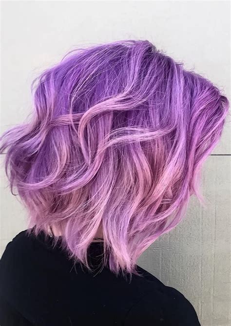 Latest alternatives about hairstyles for short wavy hair… jun 22, 2019. 29 Trendsetting Purple Hair Color Ideas for Short Hair for ...