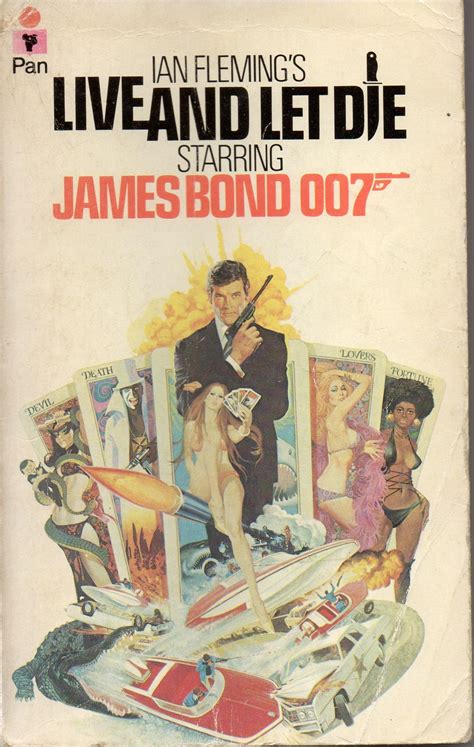 Live And Let Die 1973 23rd Print James Bond Books James Bond Movie