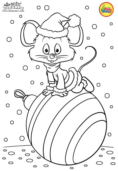 Free christmas cookies coloring page printable. Christmas Coloring Pages - Božić bojanke za djecu - Free ...
