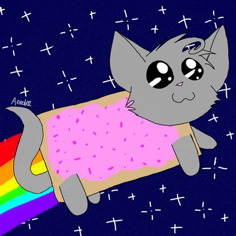 Nyan Cat Drawing 3 By Valgal3000 On Deviantart