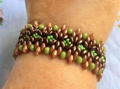 Free Pattern For Beaded Bracelet Maple Beads Magic Beaded Bracelets