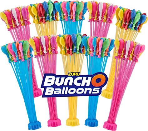 Bunch O Balloons Crazy Colour 265 Rapid Filling Self Sealing Water Balloons Sustainable