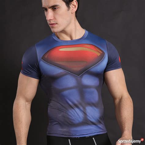 Koszulka Termoaktywna Rashguard Dc Superman Si Ownia Roz M Jaworzno Sprzedajemy Pl